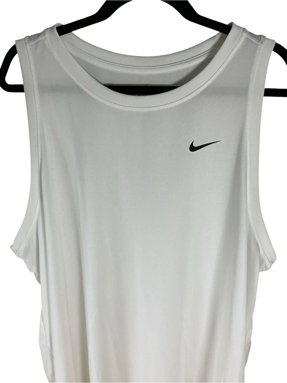 Nike Dri-FIT Ready Tank Size 3XL Men's White Unisex Athletic Top